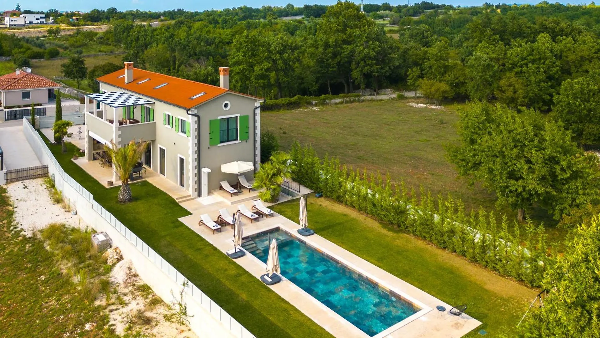 Villa Linnelle Seaview- Rovinj, Heated Pool Burići 0*,